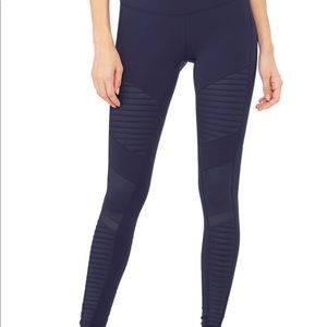 Alo Moto leggings, navy